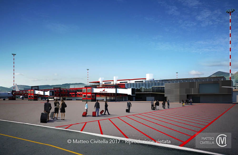 Render 3D (Aeroporto di Genova)