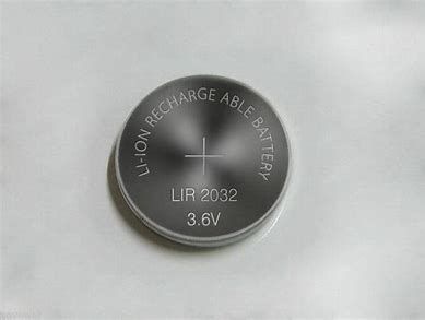 Batteria Ricaricabile LIR 2032 Litio Bottone